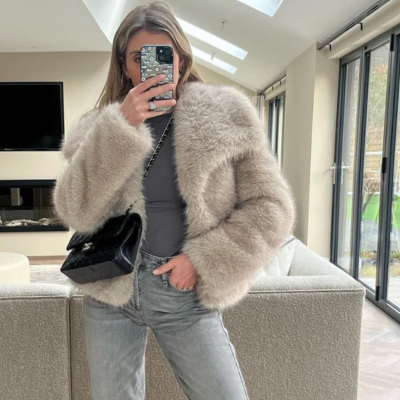 Faux Fur Coat